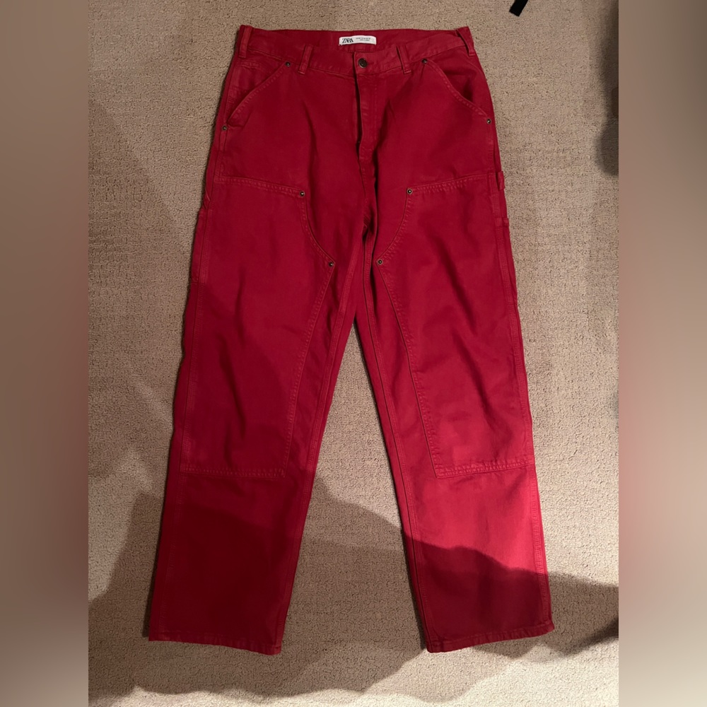 Zara mens carpenter pants like new